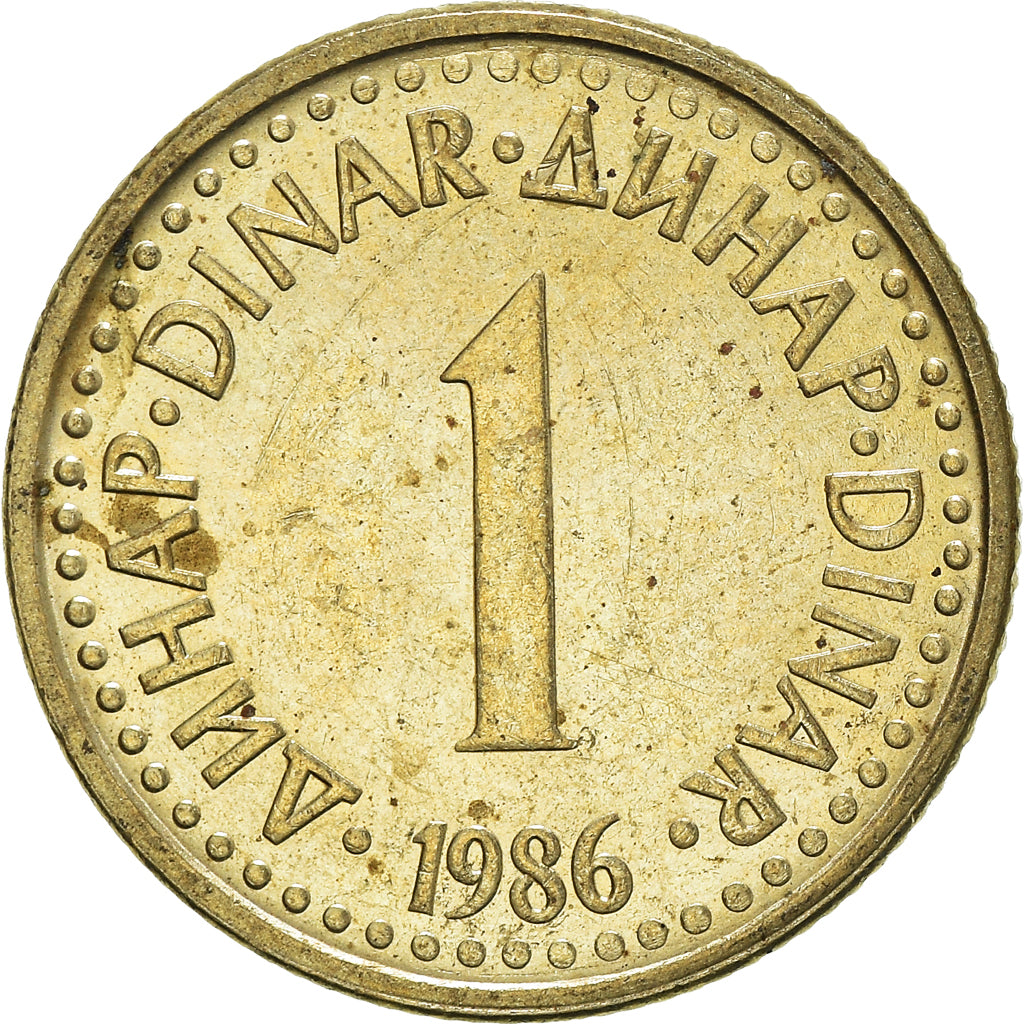 Moneta, Iugoslavia, Dinar, 1986