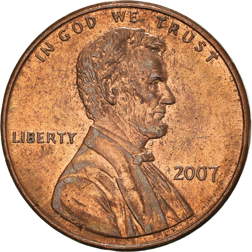 Moneta, Stati Uniti, Cent, 2007