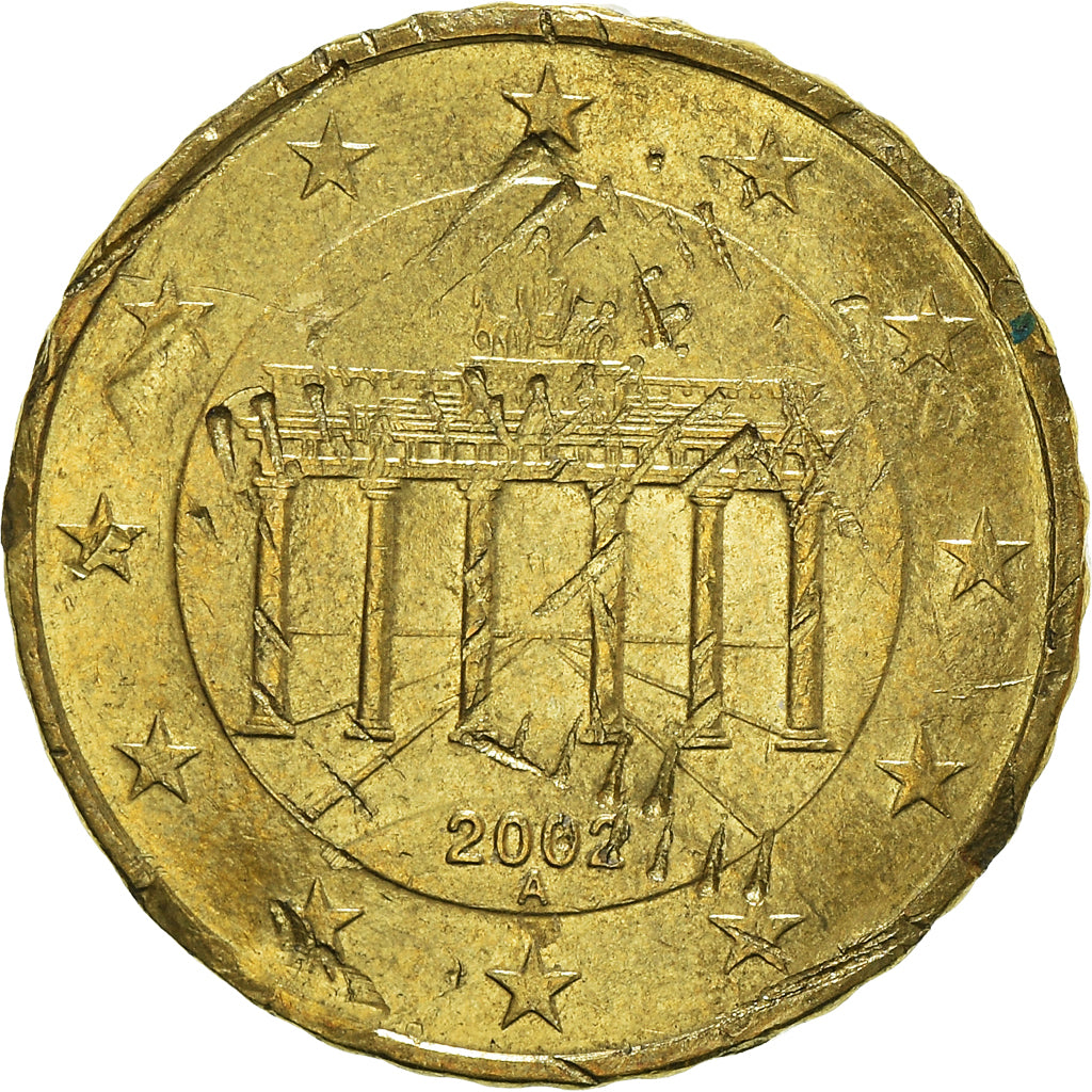 Moneda, ALEMANIA - REPÚBLICA FEDERAL, 10 Euro Cent, 2002