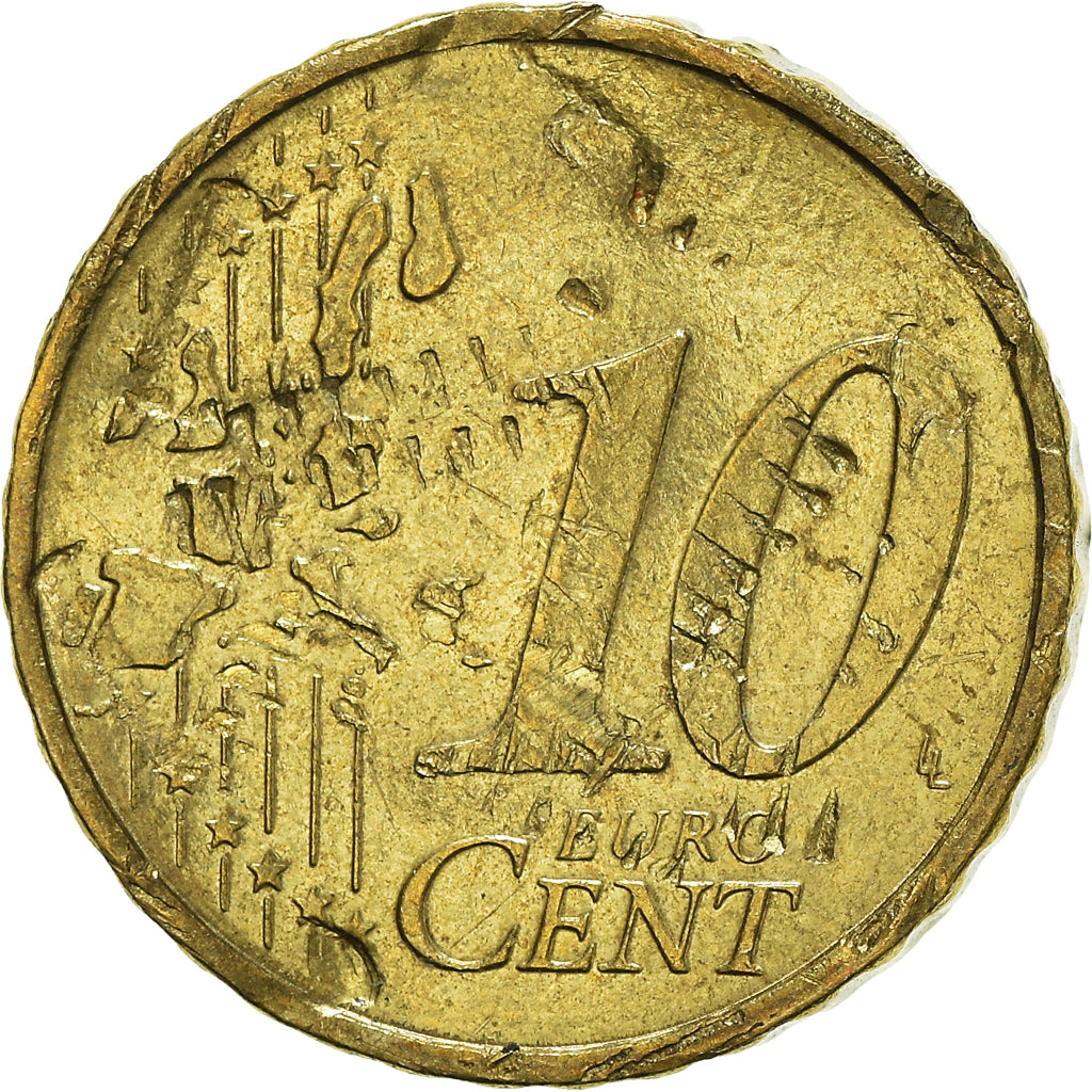 Moneda, ALEMANIA - REPÚBLICA FEDERAL, 10 Euro Cent, 2002