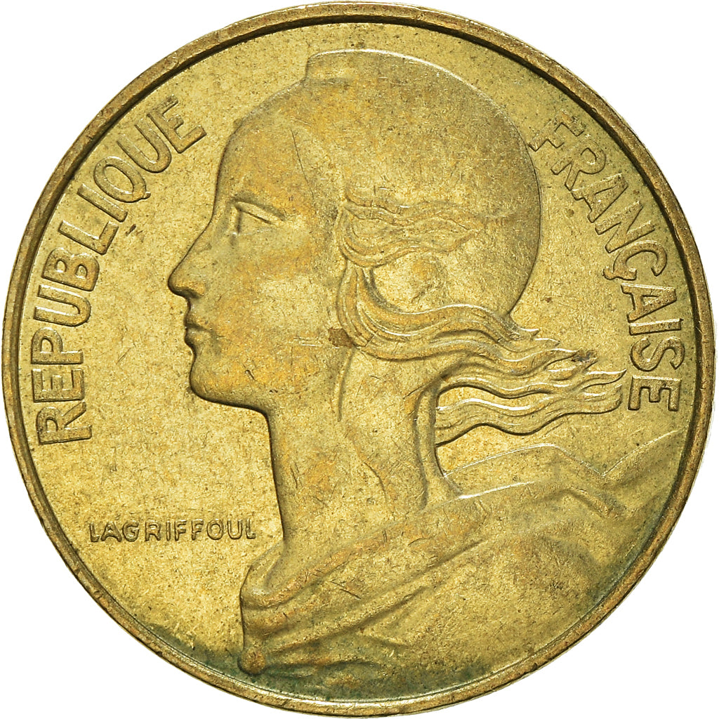 Münze, Frankreich, 10 Centimes, 1989