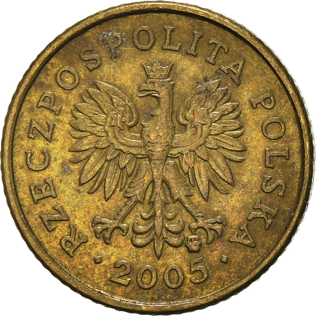 Moneta, Polonia, Grosz, 2005