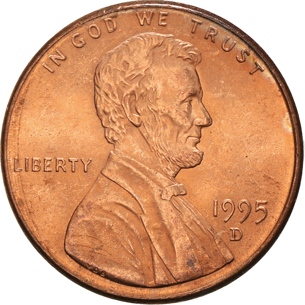 Moneta, Stati Uniti, Cent, 1995