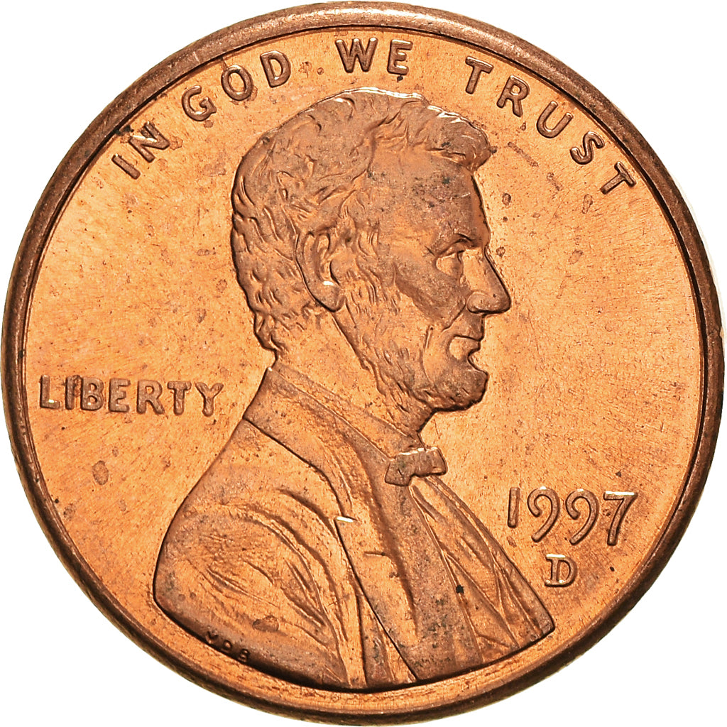 Moneta, Stati Uniti, Cent, 1997