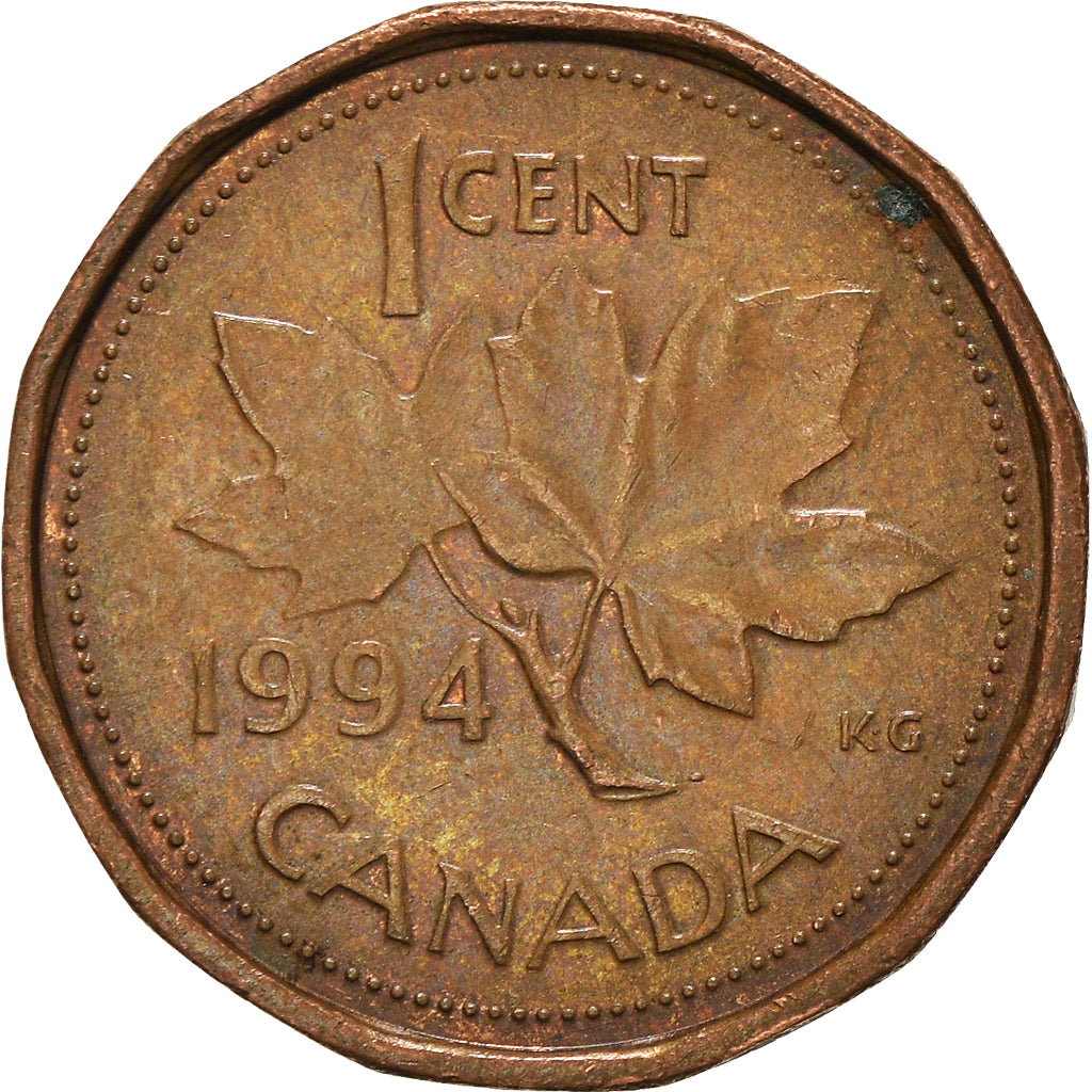 Moneta, Canada, Cent, 1994