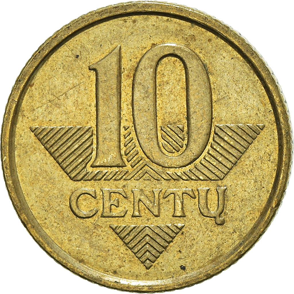 Coin, Lithuania, 10 Centu, 1998