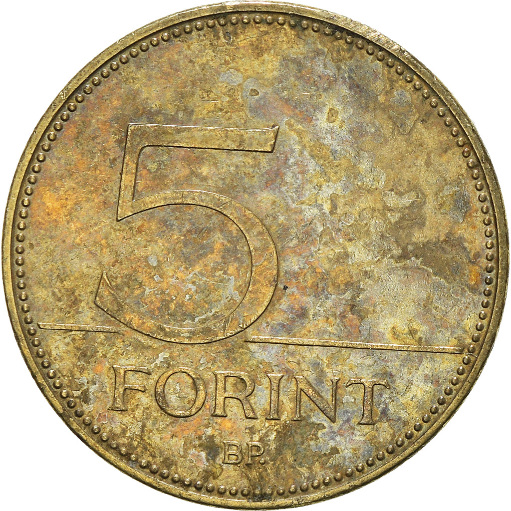 Moneda, Hungría, 5 Forint, 2007