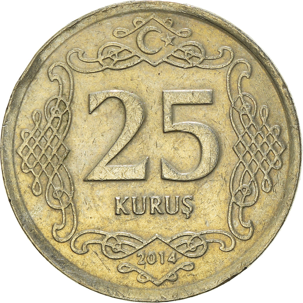 Munten, Turkije, 25 Kurus