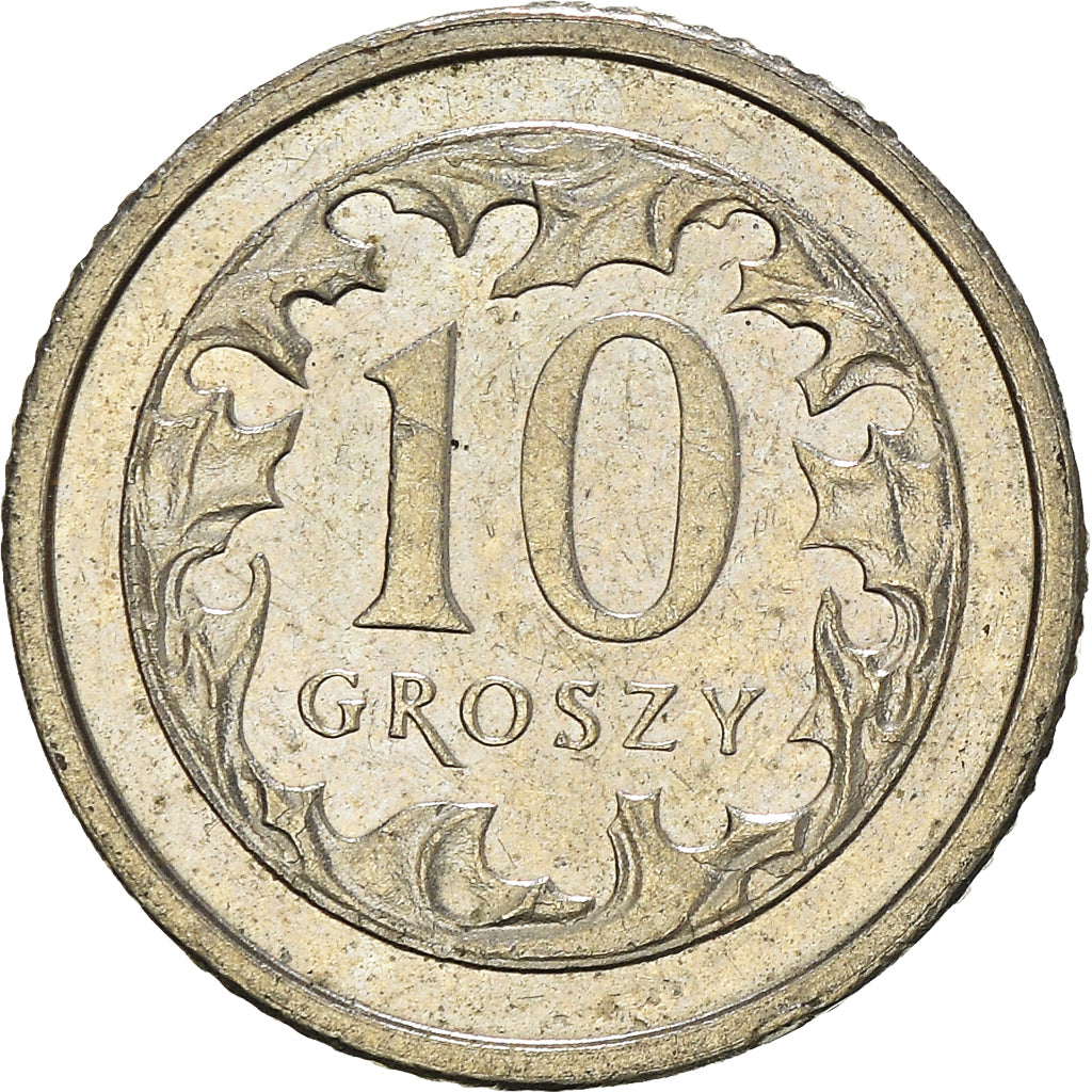 Coin, Poland, 10 Groszy, 2005