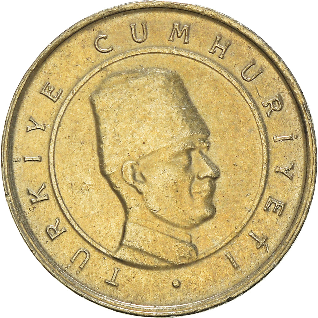 Moneta, Turchia, 10 New Kurus, 2005