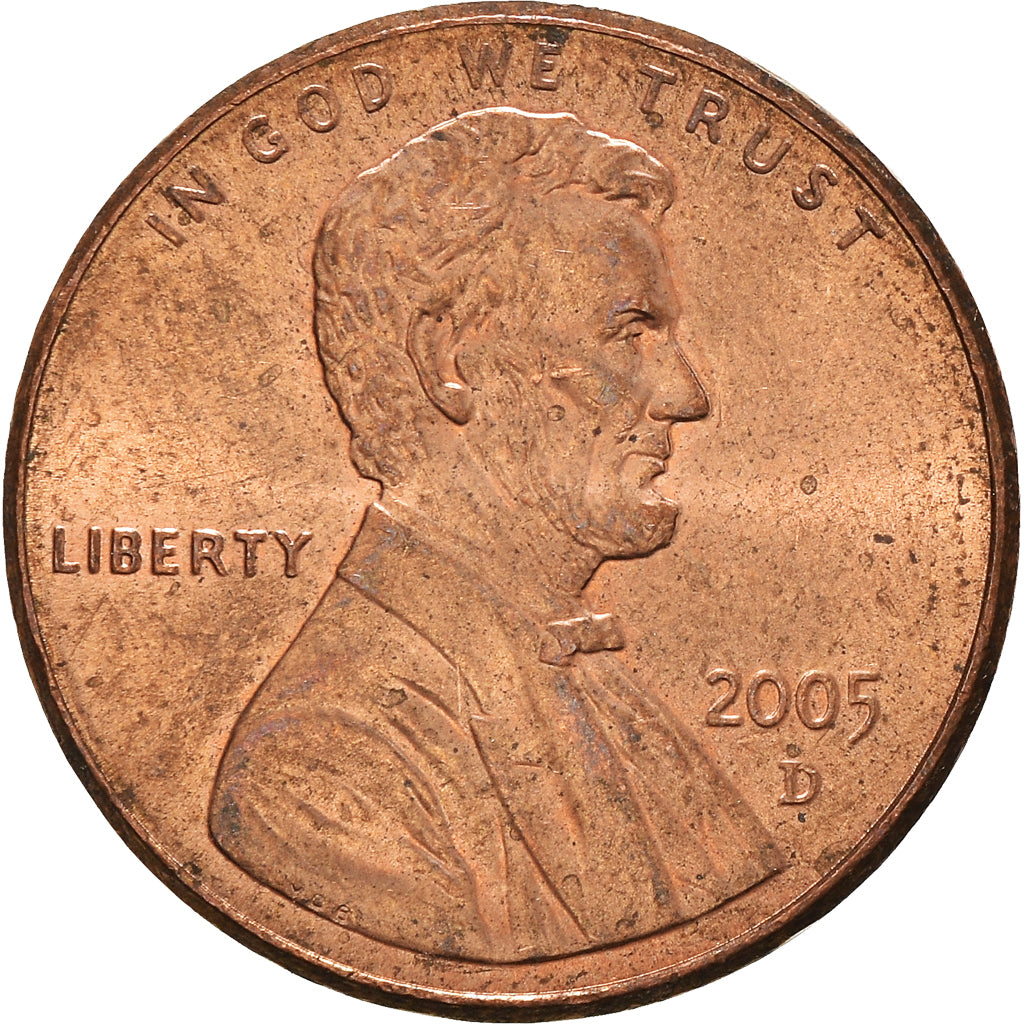 Moneta, Stati Uniti, Cent, 2005