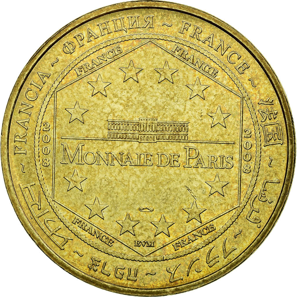 Francia, Token, Tourist Token, 2008, Monnaie de Paris, SPL