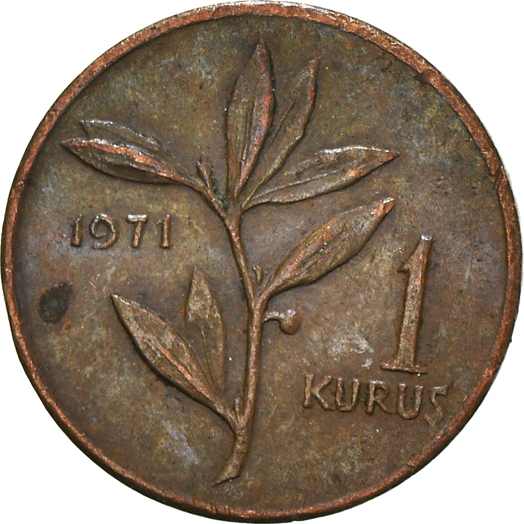 Munten, Turkije, Kurus, 1971