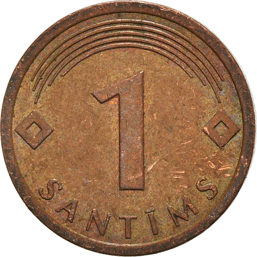Coin, Latvia, Santims, 2008