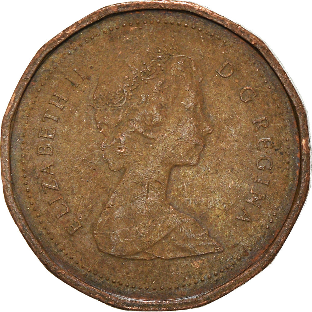 Coin, Canada, Cent, 1983