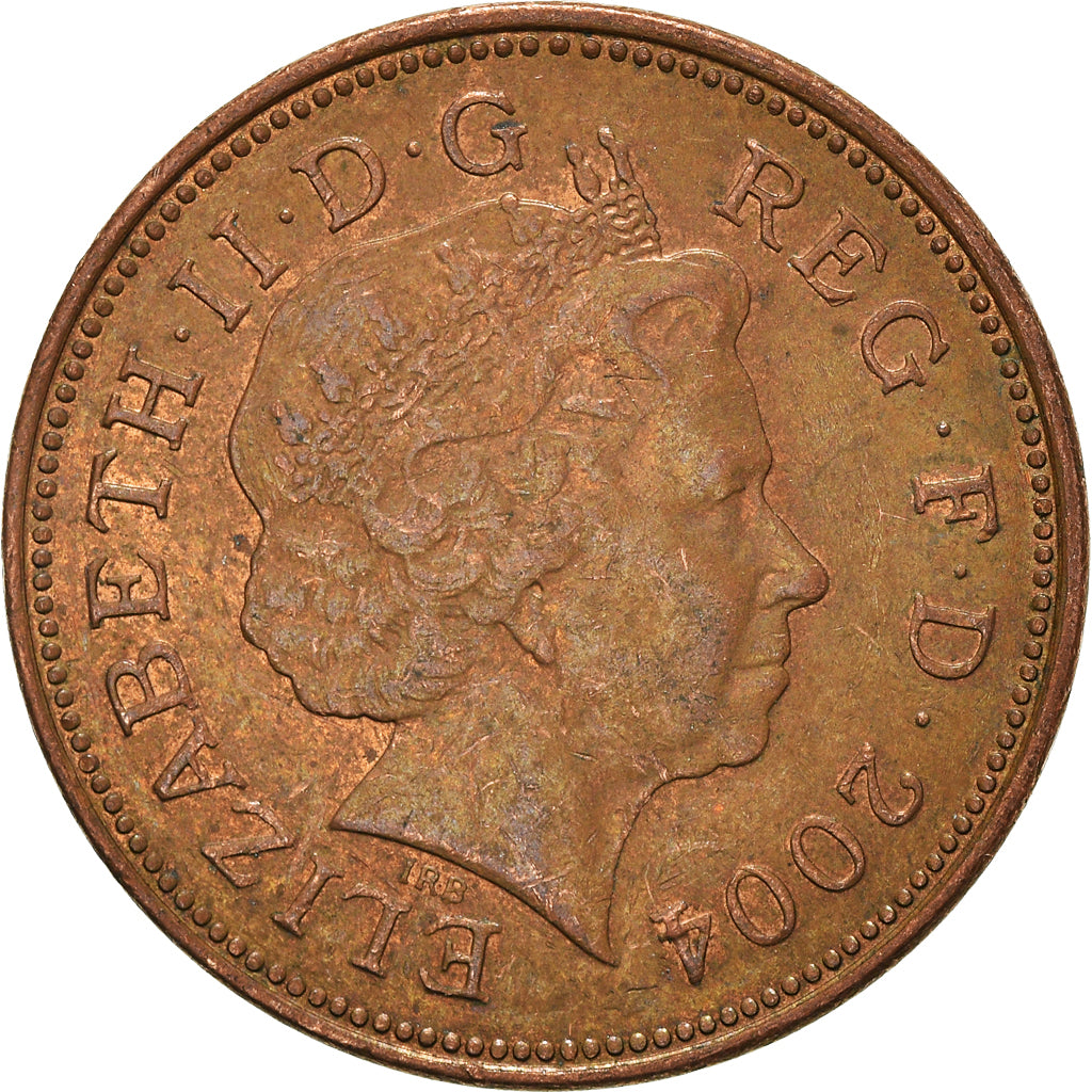Moeda, Grã-Bretanha, 2 Pence, 2004