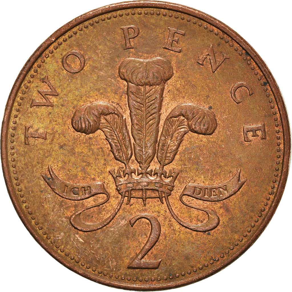 Moeda, Grã-Bretanha, 2 Pence, 2004