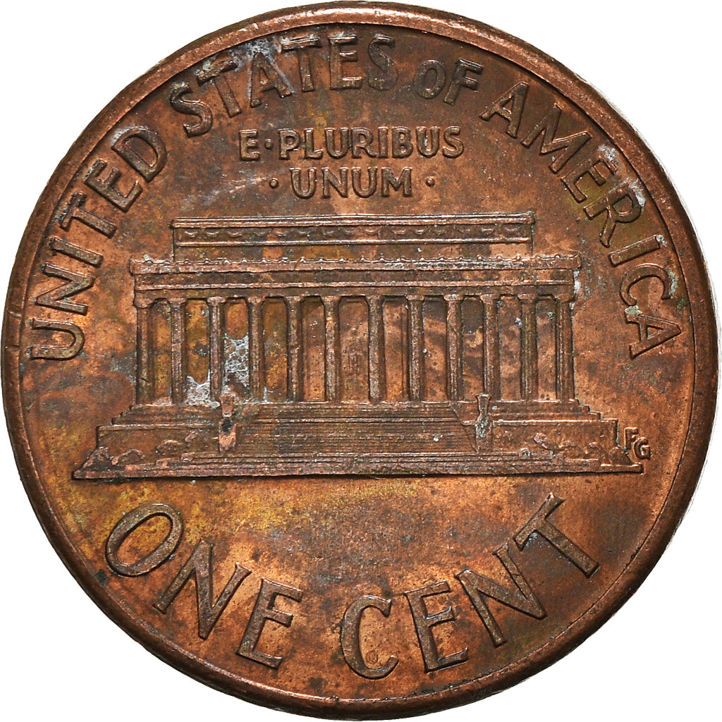 Coin, United States, Cent, 1990