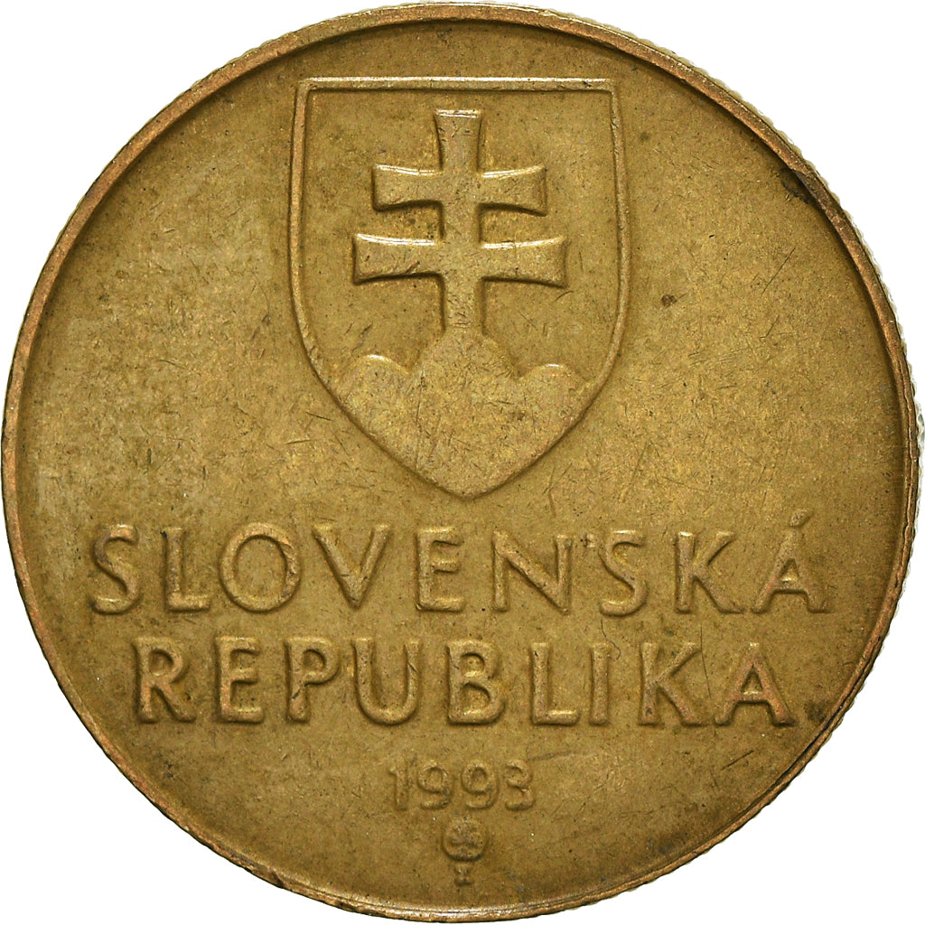 Coin, Slovakia, Koruna, 1993
