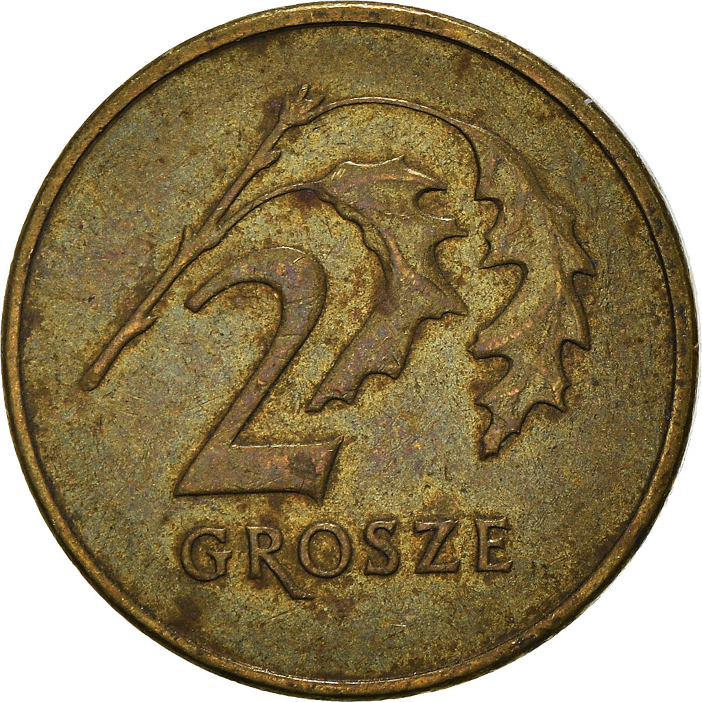 Monnaie, Pologne, 2 Grosze, 2005