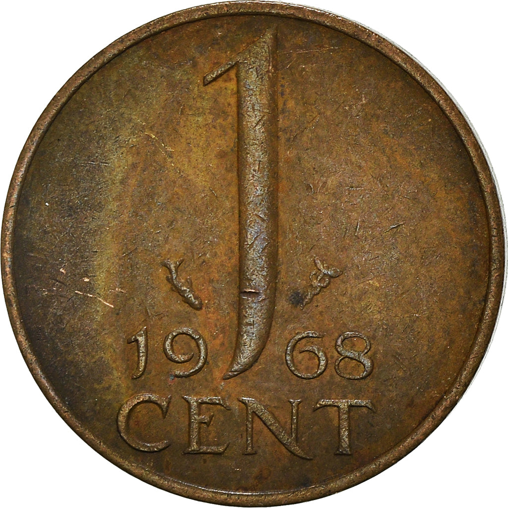 Coin, Netherlands, Cent, 1968
