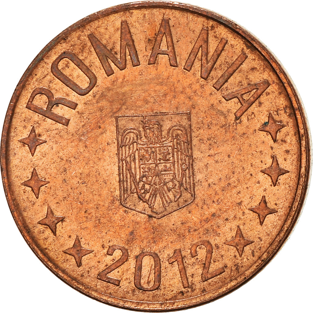 Monnaie, Roumanie, 5 Bani, 2012