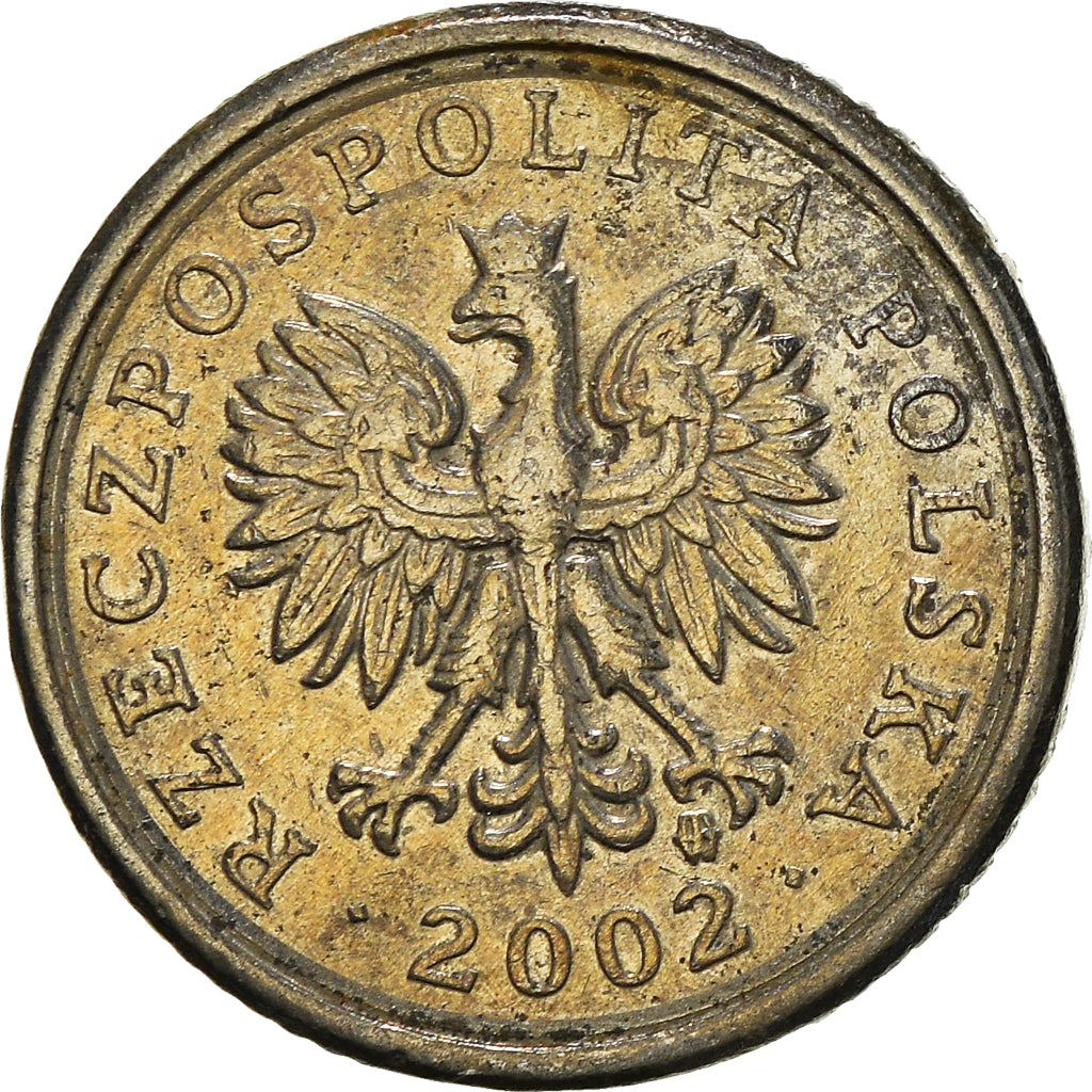 Moneta, Polonia, 10 Groszy, 2002
