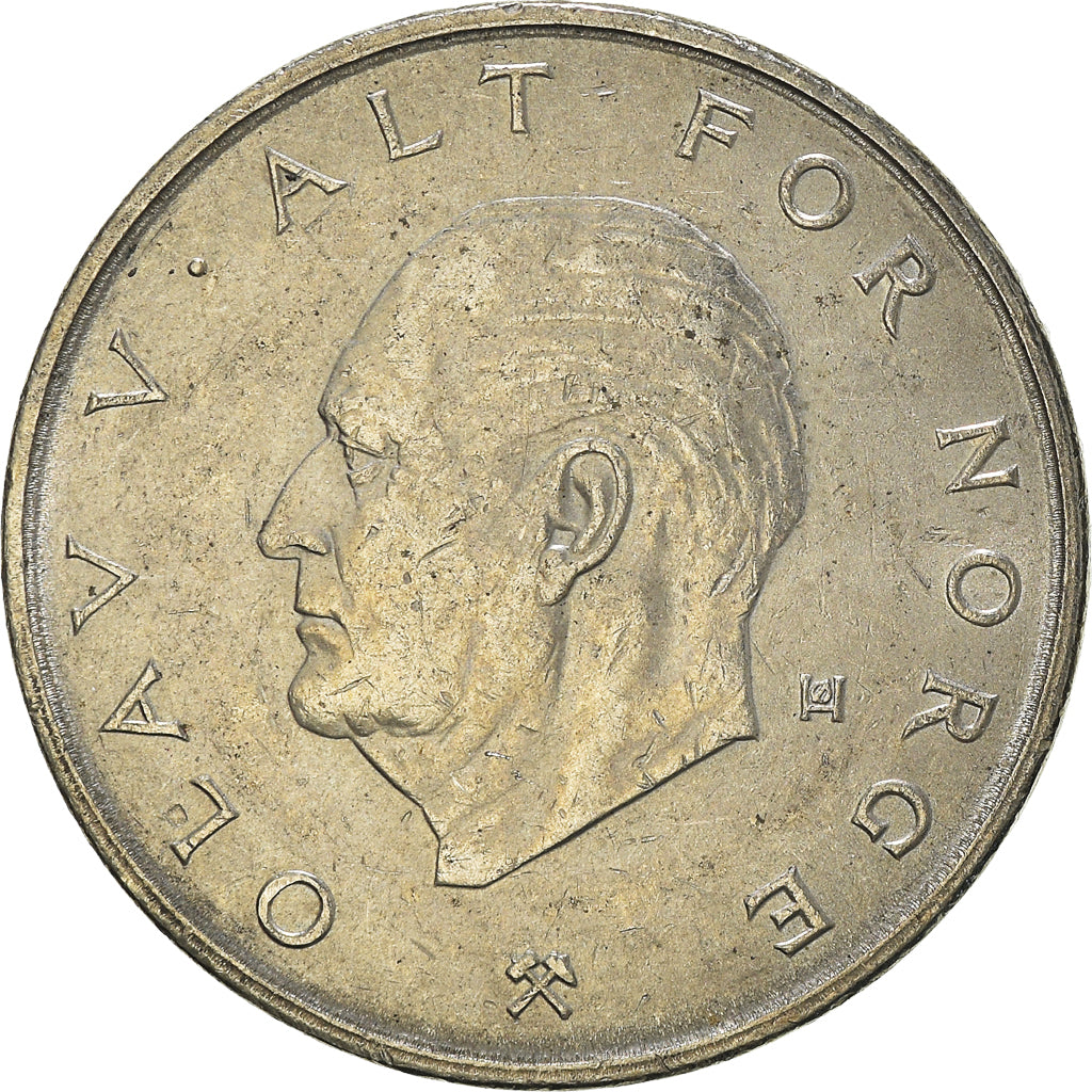 Moneta, Norwegia, Krone, 1976