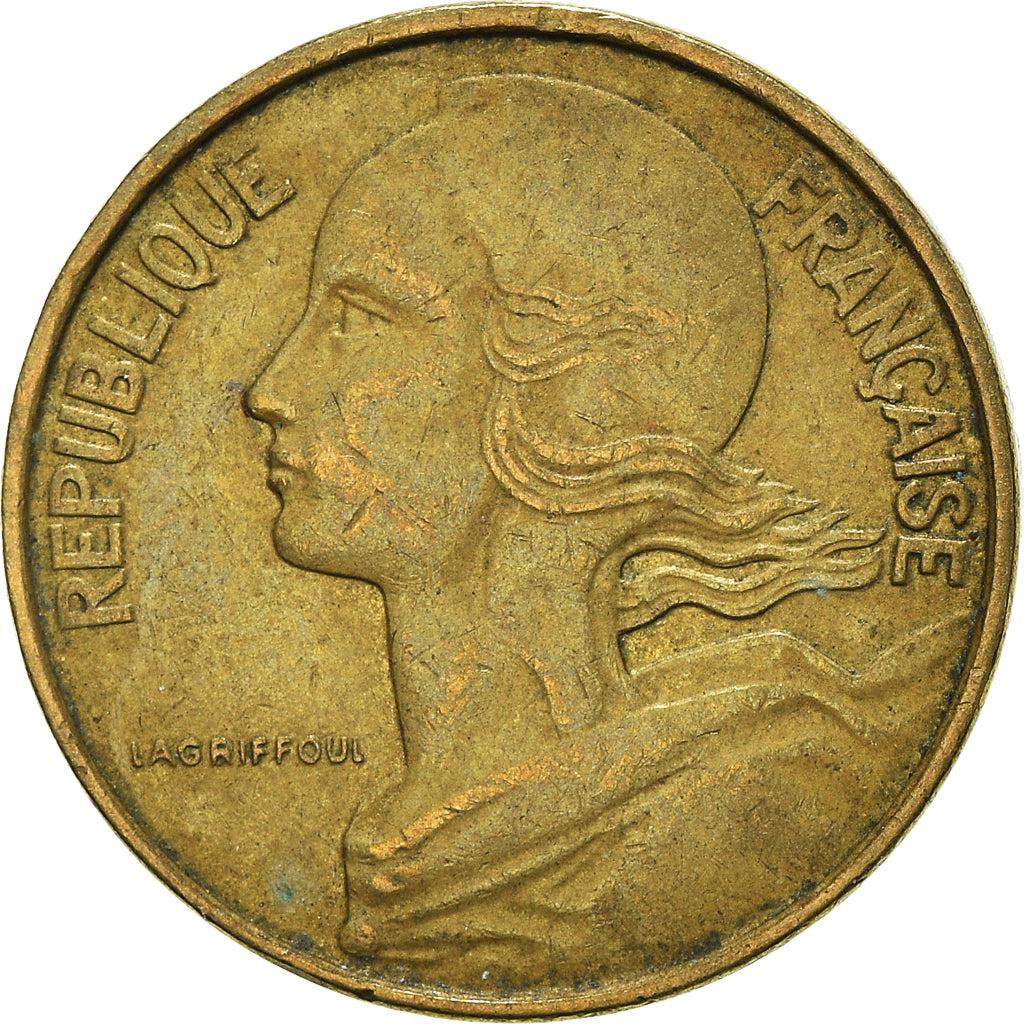 Coin, France, 10 Centimes, 1967