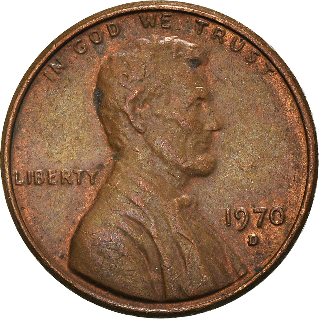 Münze, Vereinigte Staaten, Cent, 1970