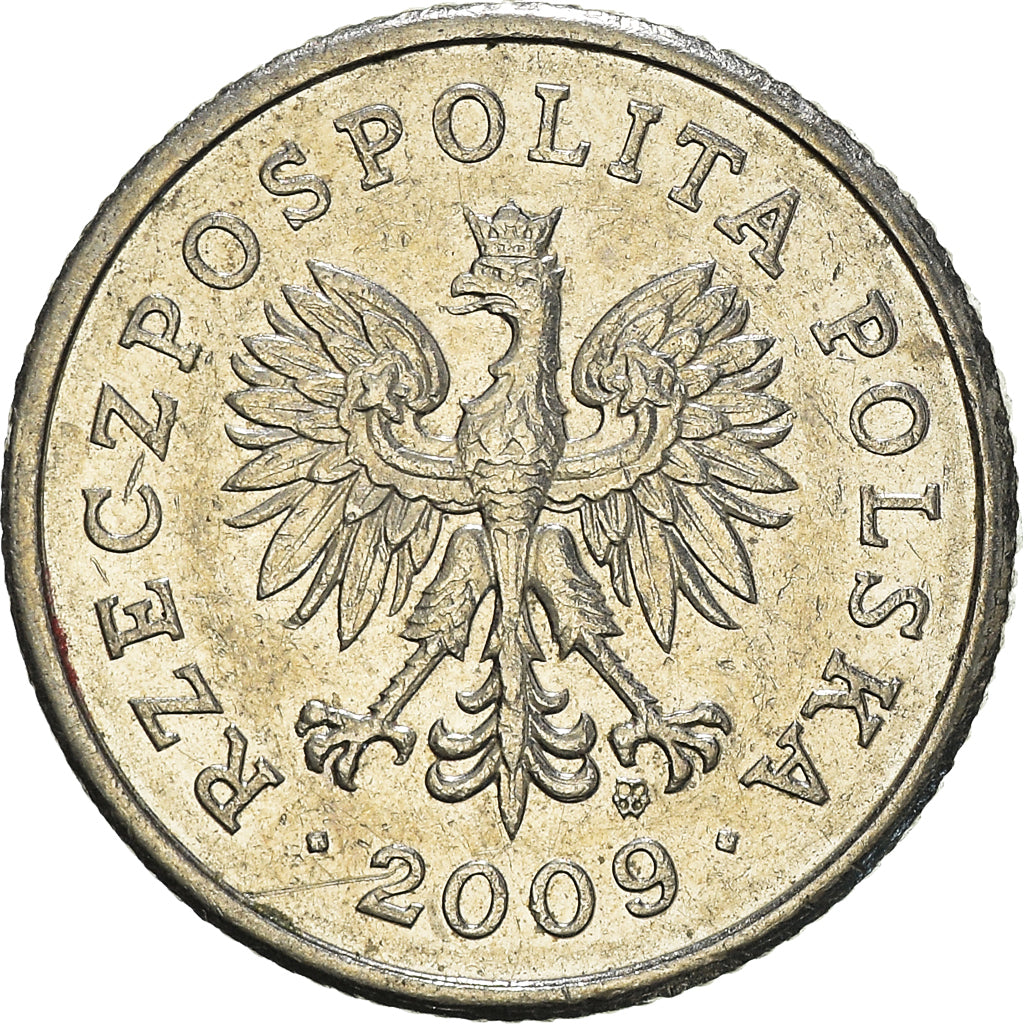 Monnaie, Pologne, 20 Groszy, 2009
