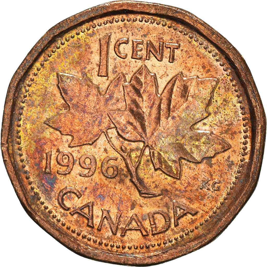 Moneta, Canada, Cent, 1996