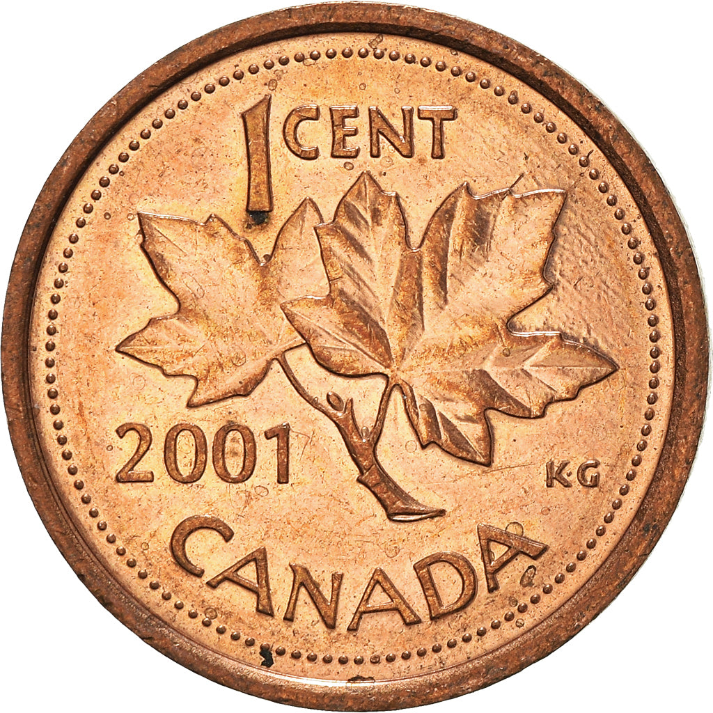 Moneta, Canada, Cent, 2001