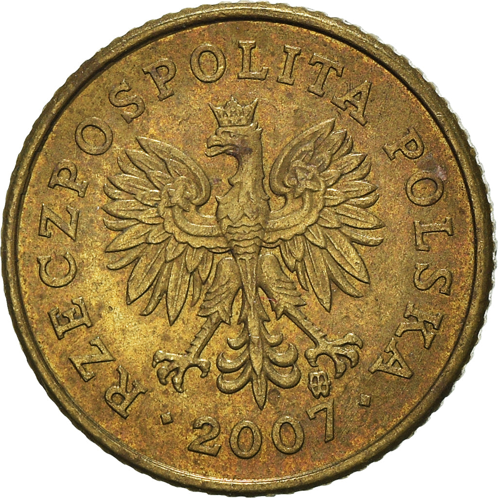 Monnaie, Pologne, Grosz, 2007