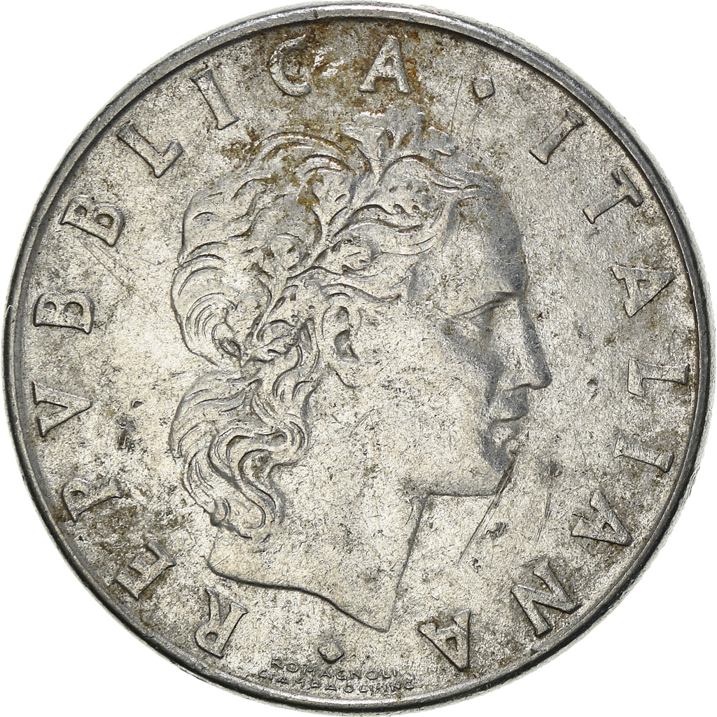 Münze, Italien, 50 Lire, 1978