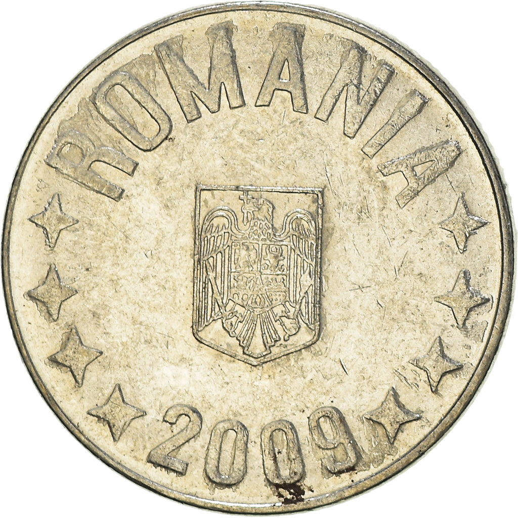 Monnaie, Roumanie, 10 Bani, 2009