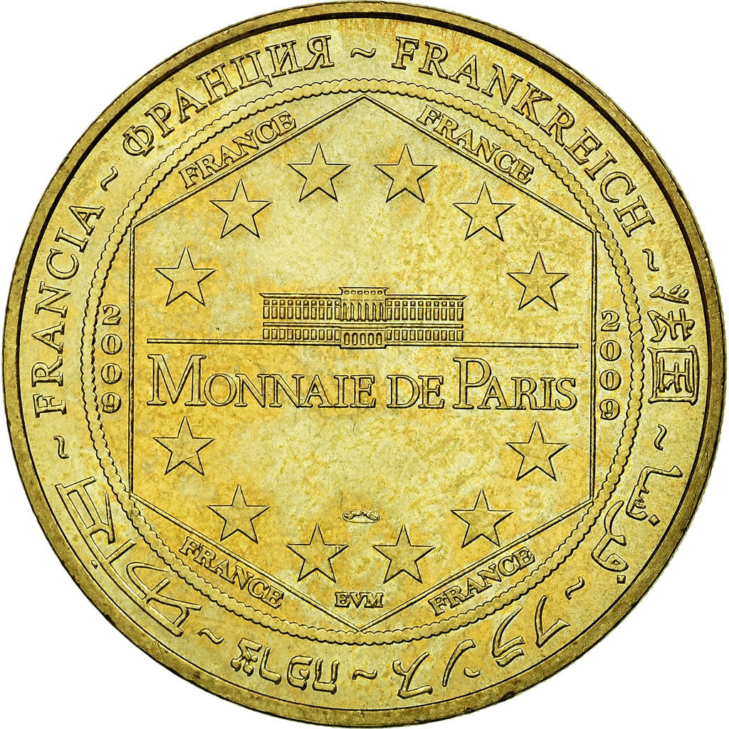 France, Token, Tourist Token, 2009, Monnaie de Paris, MS(63), Cupro-nickel