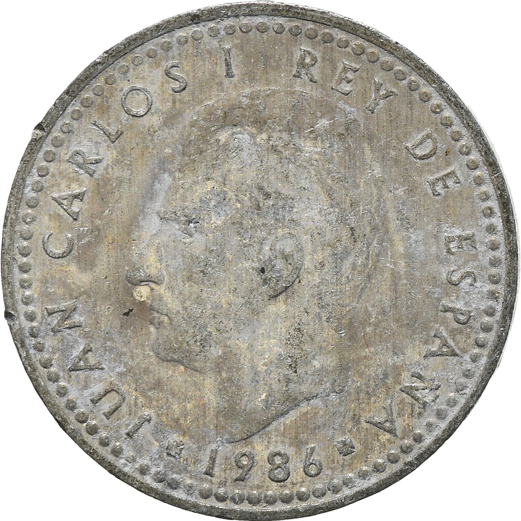 Munten, Spanje, Peseta, 1986