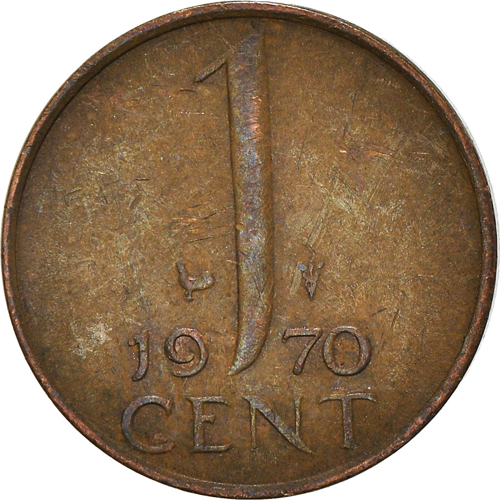 Coin, Netherlands, Cent, 1970