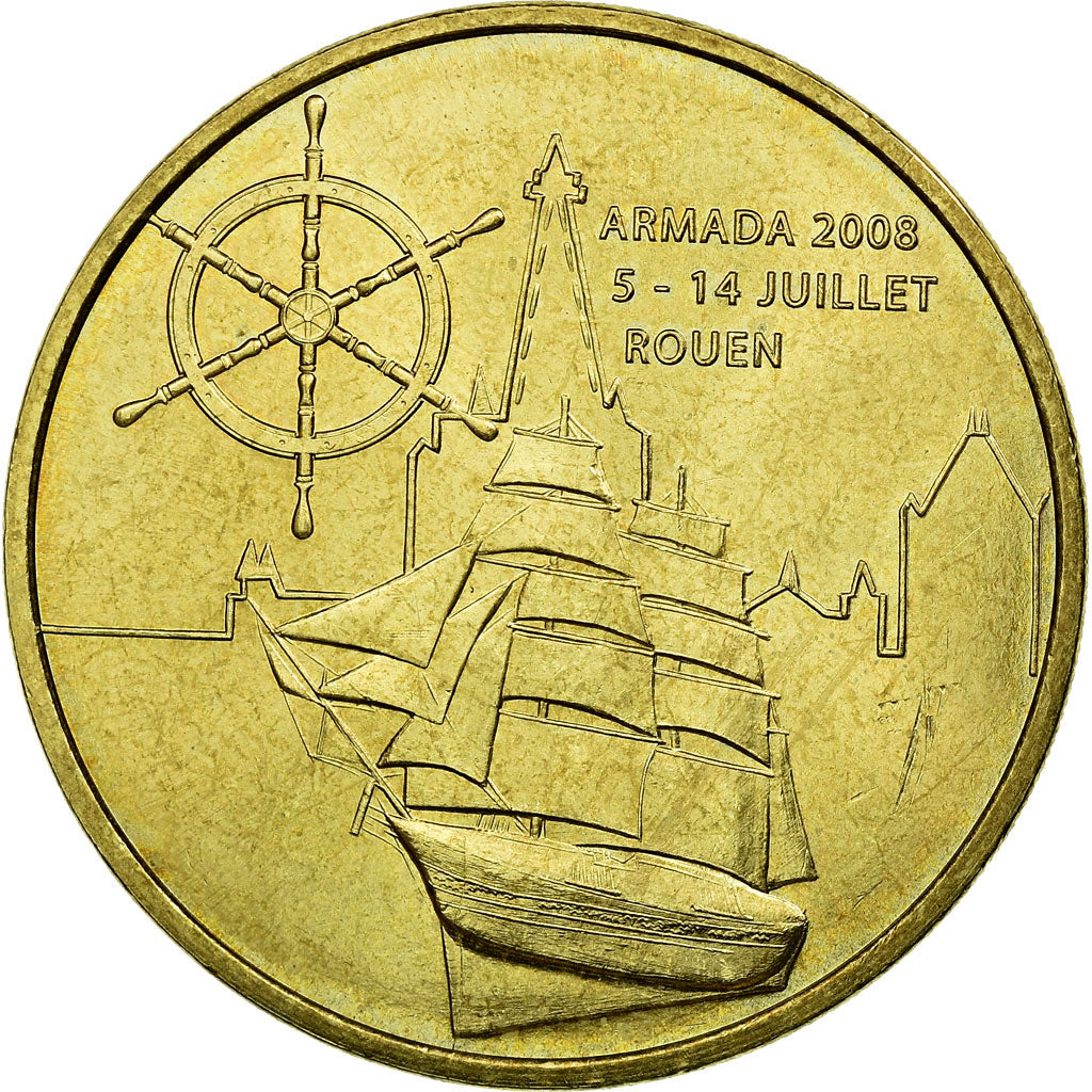 Francia, Token, Tourist Token, 2008, Monnaie de Paris, SPL