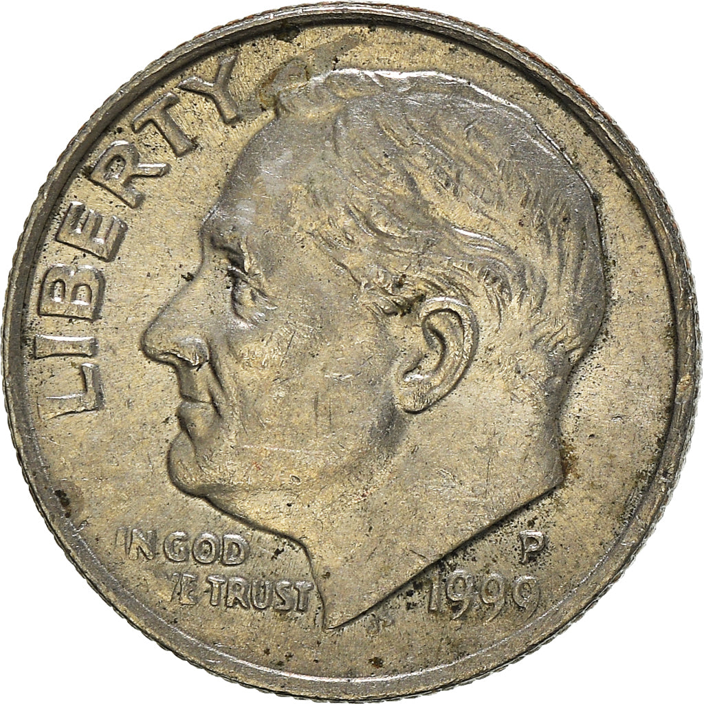 Moeda, Estados Unidos da América, Dime, 1999