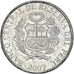 Monnaie, Pérou, Centimo, 2007