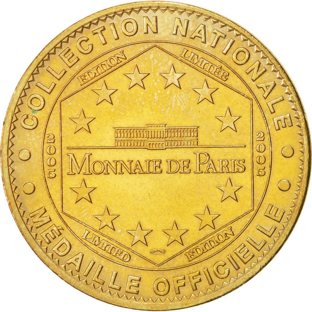 France, Token, Tourist Token, 2005, Monnaie de Paris, MS(63), Cupro-nickel