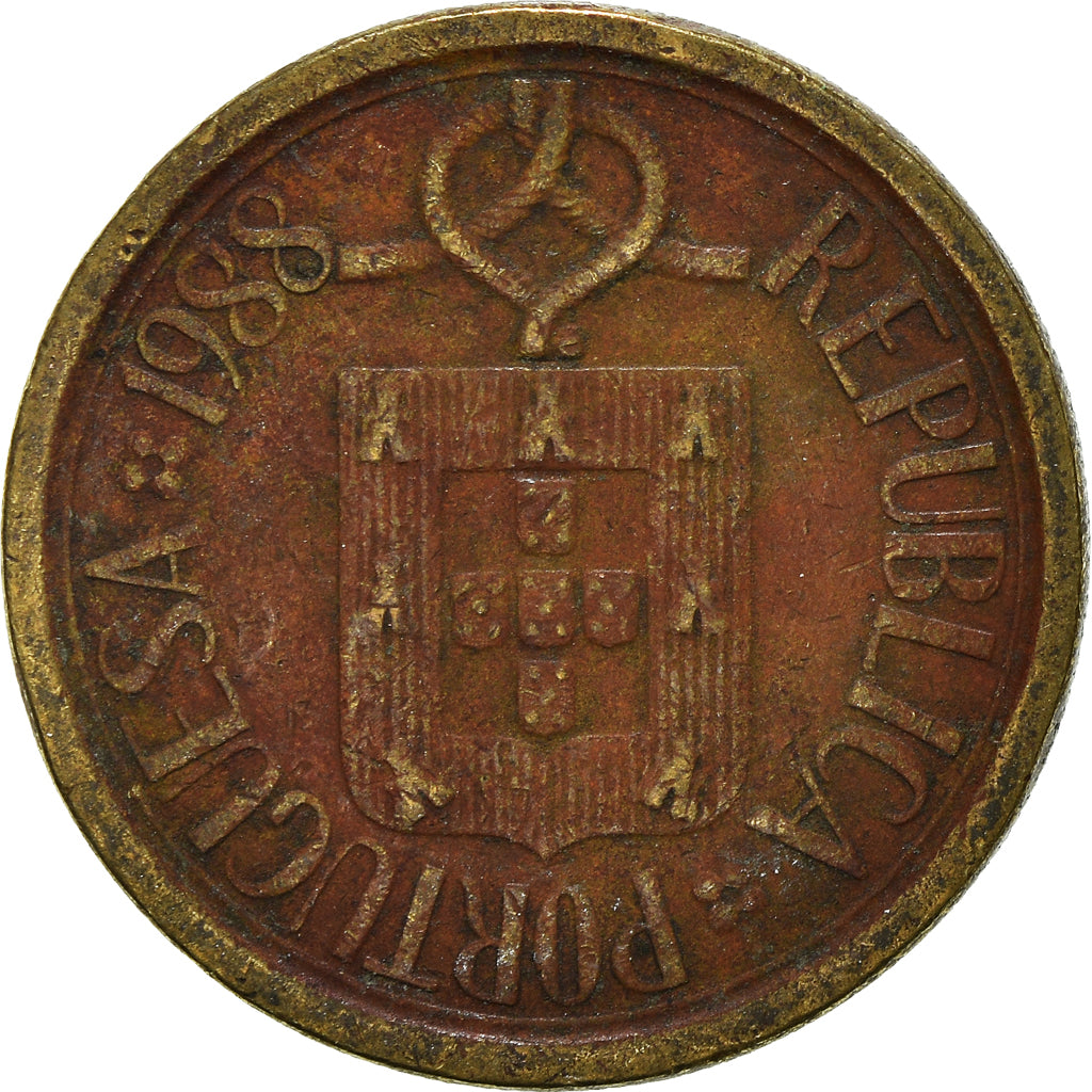 Moneta, Portogallo, 10 Escudos, 1988