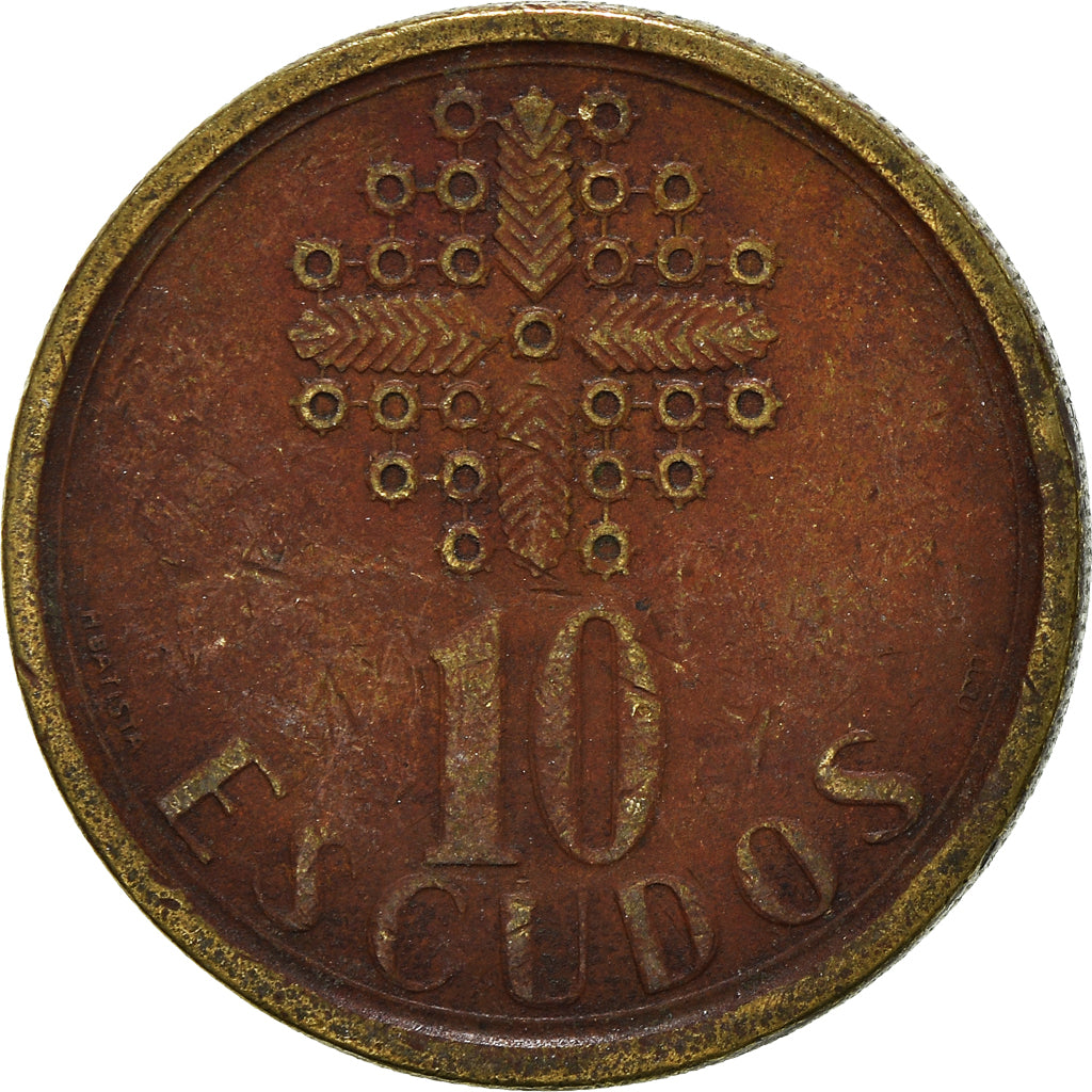 Moneta, Portogallo, 10 Escudos, 1988