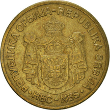 Monnaie, Serbie, 5 Dinara, 2009