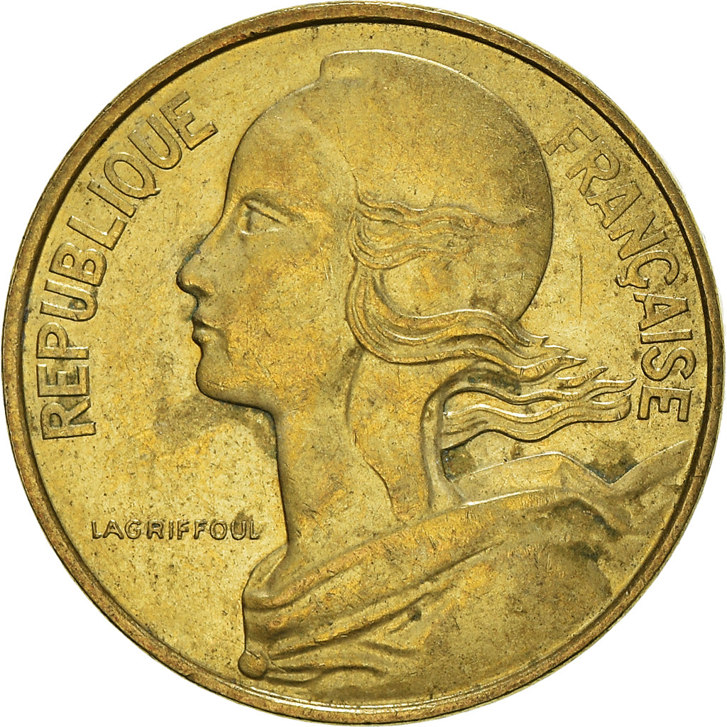 Coin, France, 10 Centimes, 1983