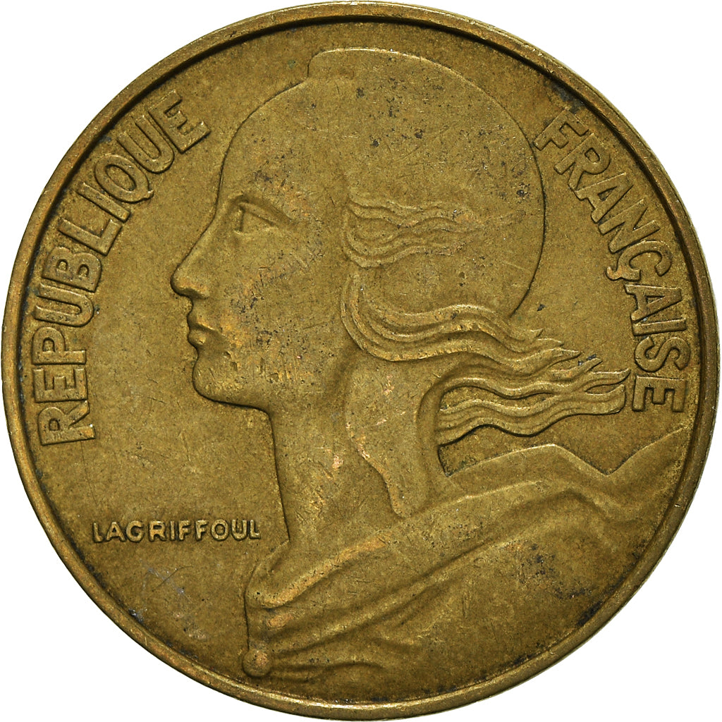 Monnaie, France, 20 Centimes, 1969