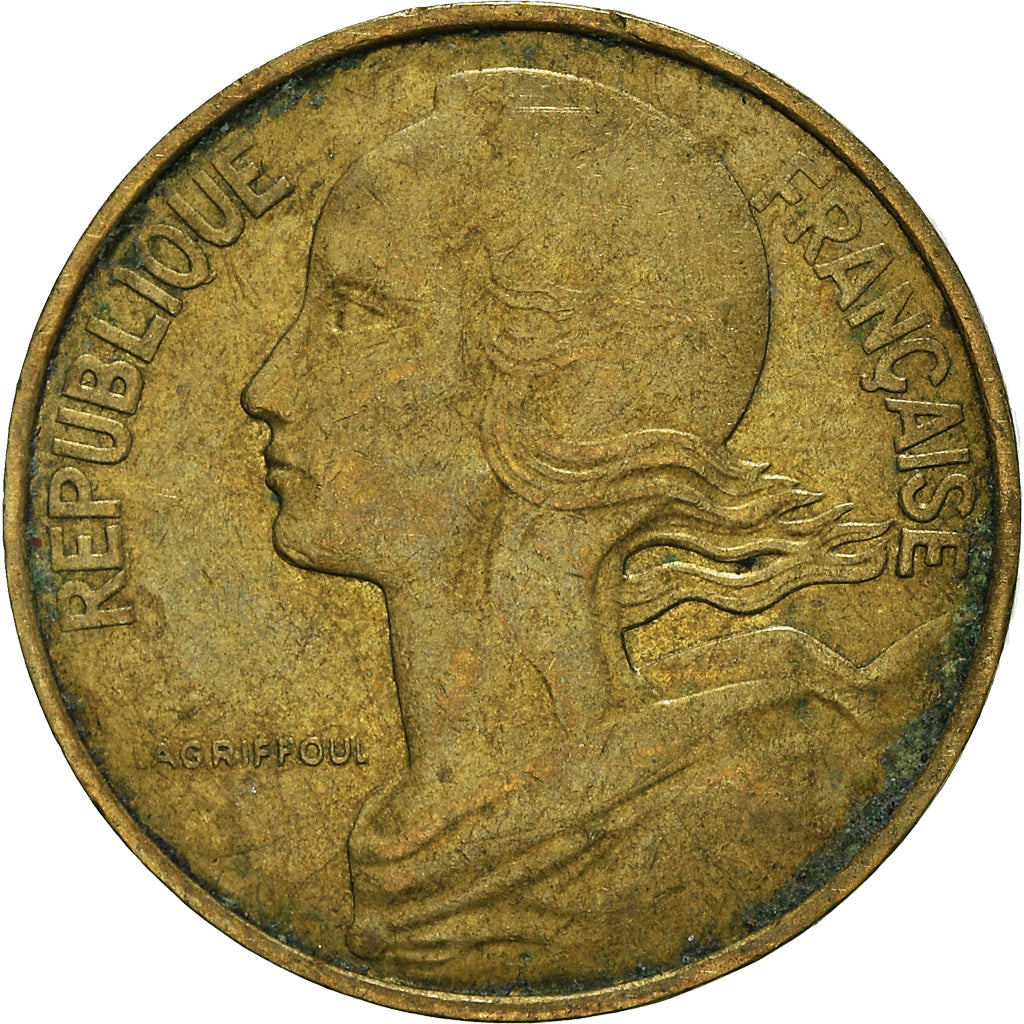 Coin, France, 10 Centimes, 1978