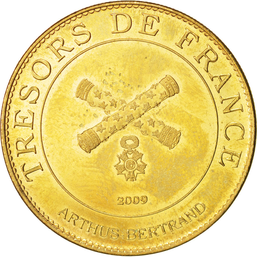 Tourist Token, Falaises d'Etretat, Normandie, 2009, MS(63), Arthus Bertrand